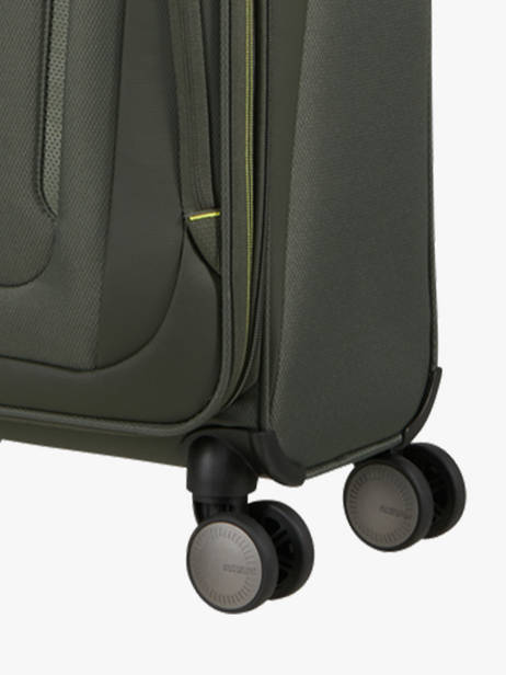 Uitbreidbare Handbagage American tourister Groen wanderlite 158076 ander zicht 2